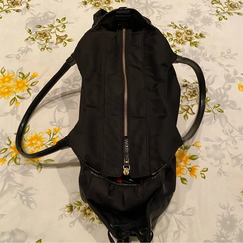 Kate Spade Black Stevie Diaper Bag